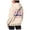 Beige_1, variant on Towmus Christmas Sweatshirts Outfits for Women Long Sleeve Graphic Top Funny Hooded Sweatshirt Fall Winter Pullover Tops