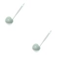 thumbnail image 2 of serony 2 in 1 Long Handle Strainer Cooking Colander Home Scoop Plastic Ladle Tableware green 1pcs 2Set, 2 of 6