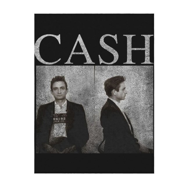 Manta de Johnny Cash para sofá, aire acondicionado, manta para la siesta, manta gruesa para sofá cama, manta para sala de estar de 40 x 30 pulgadas