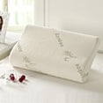 thumbnail image 3 of Almohada ortopédica Likrtyny de fibra de bambú y espuma viscoelástica, 3 of 8