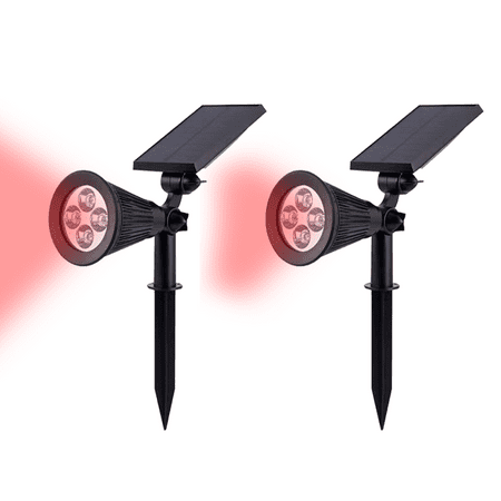 

Solar Outdoor Lights for Yard Landscape Lighting Wall Lights for Pathway Garden Pack of 2
