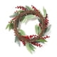 thumbnail image 1 of Guirnalda navideña de frutos rojos, tacto real, bayas naturales, artificiales, para invierno, decoración de fiestas navideñas, Año Nuevo, 20 pulgadas, 1 of 7