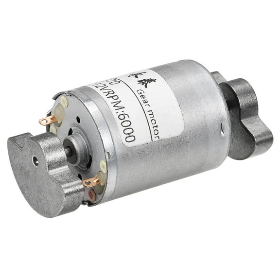 Uxcell Vibration Motor DC 12V 5000RPM Double Shaft Strong Vibrating DC Motor for DIY Home Massager