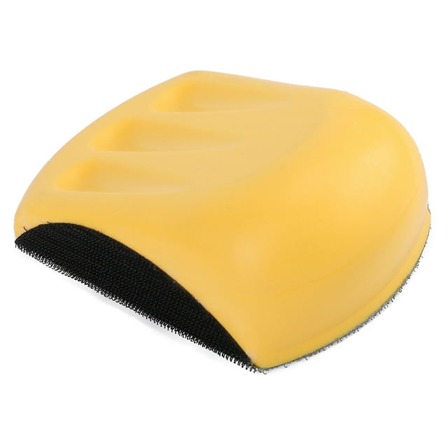 Sanding Block, Convenient Practical PU Foam Soft Durable Sanding Mouse For Industry For Home For Polishing 5in 125mm