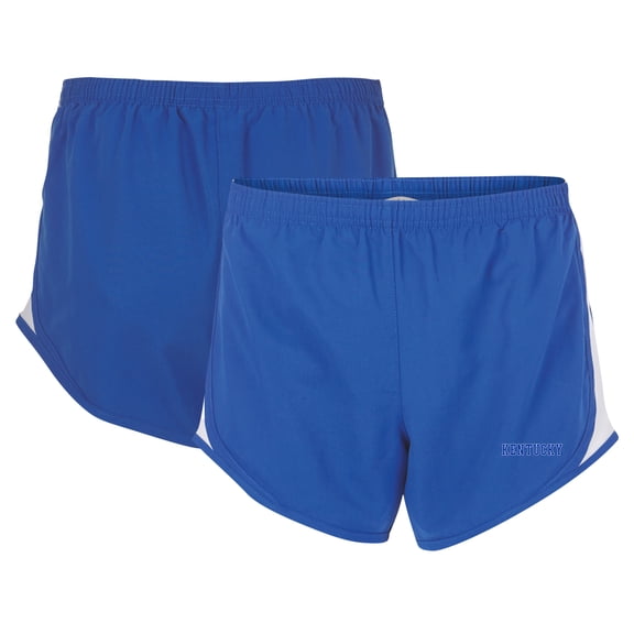 Women's Boxercraft Royal Kentucky Wildcats Essential Lined Athletic Shorts