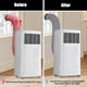 thumbnail image 5 of Funda para manguera de aire acondicionado, funda para manguera portátil, funda aislante para conducto de ventilación de CA, funda para manguera portátil de 5 y 5,9 pulgadas de diámetro., 5 of 6