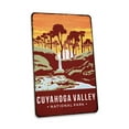 thumbnail image 1 of Cuyahoga Valley National Park Sign Vintage Looking Decorative Signs Home Décor Gift 8x12 Matte 108120086005, 1 of 5