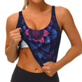 thumbnail image 3 of Pofeuu Bohemian Vintage Pattern Print Sports Bra for Women Sexy Vest Yoga Running Gym Fitness Crop Bras Tops-Large, 3 of 8