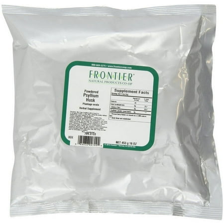 Frontier Psyllium Husk Powder, Bags, 1 L