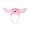 Pink pig, variant on FENOHREFE Hairband Piggy Ears Piggy Furry Plush for Halloween Cosplay Makeup Wash Face Stage Play Hair Hoop Photo Props