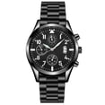 thumbnail image 3 of Reloj de cuarzo multifuncional luminoso con calendario, reloj de cuarzo de moda informal para hombres de negocios, 3 of 5