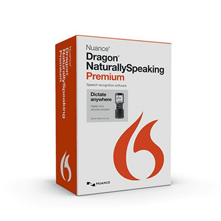 Dragon NaturallySpeaking Premium 13 with Digital Recorder (Mobile),