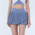 thumbnail image 3 of Women's Sensation Yoga Skirt Running Pleated Skirt With Built In Shorts For Tennis Non See Through & Breathable Ladies Casual Petite Maxi Dress Womens Loose Fit Dress Button Dresses Vintage Dresses, 3 of 6