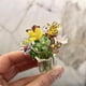 thumbnail image 3 of Figura de flor de cristal, figura coleccionable, decoración del hogar, adornos, flor artificial 75x12cm, 3 of 9