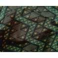 thumbnail image 4 of oneOone Silk Tabby Fabric Chevron Flame Stitch Print Fabric BTY 42 Inch Wide, 4 of 4