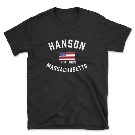 Hanson Massachusetts Patriot Men's Cotton T-Shirt
