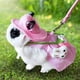 thumbnail image 3 of Vestido para mascotas animales pequeños, 1 juego de ropa de conejo para mascotas, disfraz de conejo, chaleco de conejo, arnés y correa, lindo, para conejos, chinchillas, ardillas o perros pequeños, 3 of 5