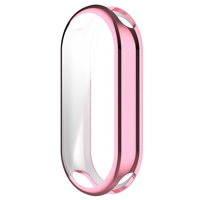 Flmtop 1PC Watch Screen Protector TPU Full Coverage Smartwatch Cases with Precise Holes Shockproof Long-Lasting Screen Protector Ultra-Thin Watch Protective Cover Compatible with Xiaomi Mi Band 8