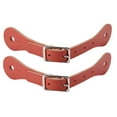 thumbnail image 2 of Accessoires de Sangle Cheval, 1 Paire d'Équitation Cheval Sangle Cheval Cuir Sangle Percée de la Technologie, 2 of 8