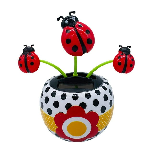 Solar Dancing Toy Flower Assorted Style Solar Powered Dancing Flower Car Decos