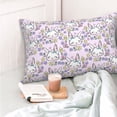 thumbnail image 5 of Kdxio Cotton Pillow Cases Pillowcases,Soft and Breathable Bedroom Pillow Cases-Purple Rabbit, 5 of 8