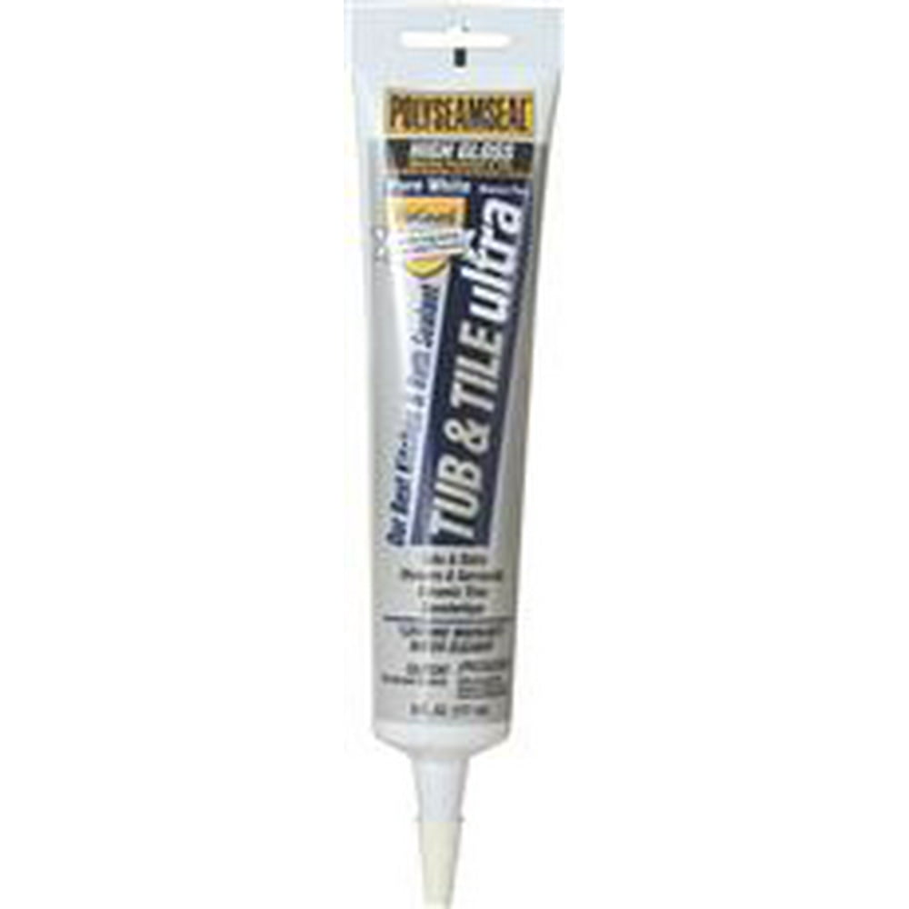 LOCTITE POLYSEAMSEAL TUB AND TILE ULTRA SEALANT WHITE, 51/2 OZ