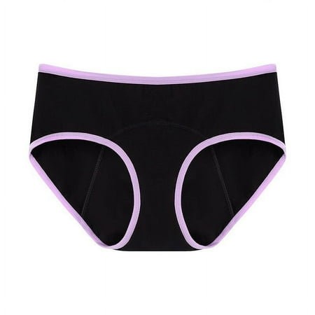 Bigersell Panties Clearance Women s Underwear Cheeky Panty Style P-1601 Nylon Brief Panties Lace Thongs Briefs Mid Waist Women Cheeky Panties Purple 3Xl