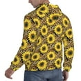 thumbnail image 3 of Hoodies for Men - Sunflowers leopard Aesthetic yellow Long Sleeve Comfrt Men'S Fashion Hoodies & Sweatshirts, Sweatshirts for Men Hoodies Pullover Clothing Clothes with Pouch, 3 of 7