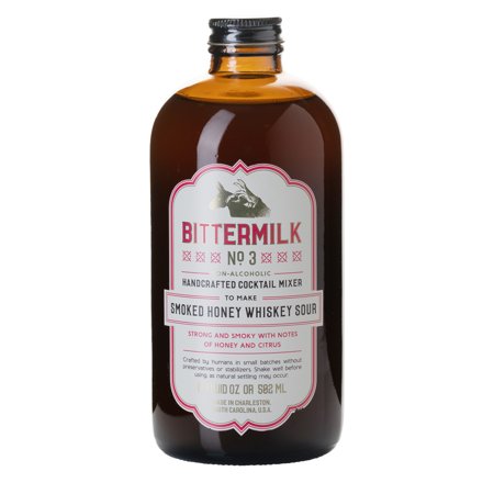 Bittermilk No.3 Smoked Honey Whiskey Sour Cocktail Mixer - 17 (Best Whiskey Mixed Drinks)