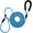 Blue, variant on 12FT 20FT Anti-Choking Long Training Lead, Reflective 3/8" Slip Lead Rope Dog Leash with Padded Handle, No Pull Leash for Medium Large Dogs (20ft, Black)