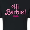 thumbnail image 3 of Barbie The Movie - Hi Barbie - Juniors Cropped Cotton Blend T-Shirt, 3 of 5