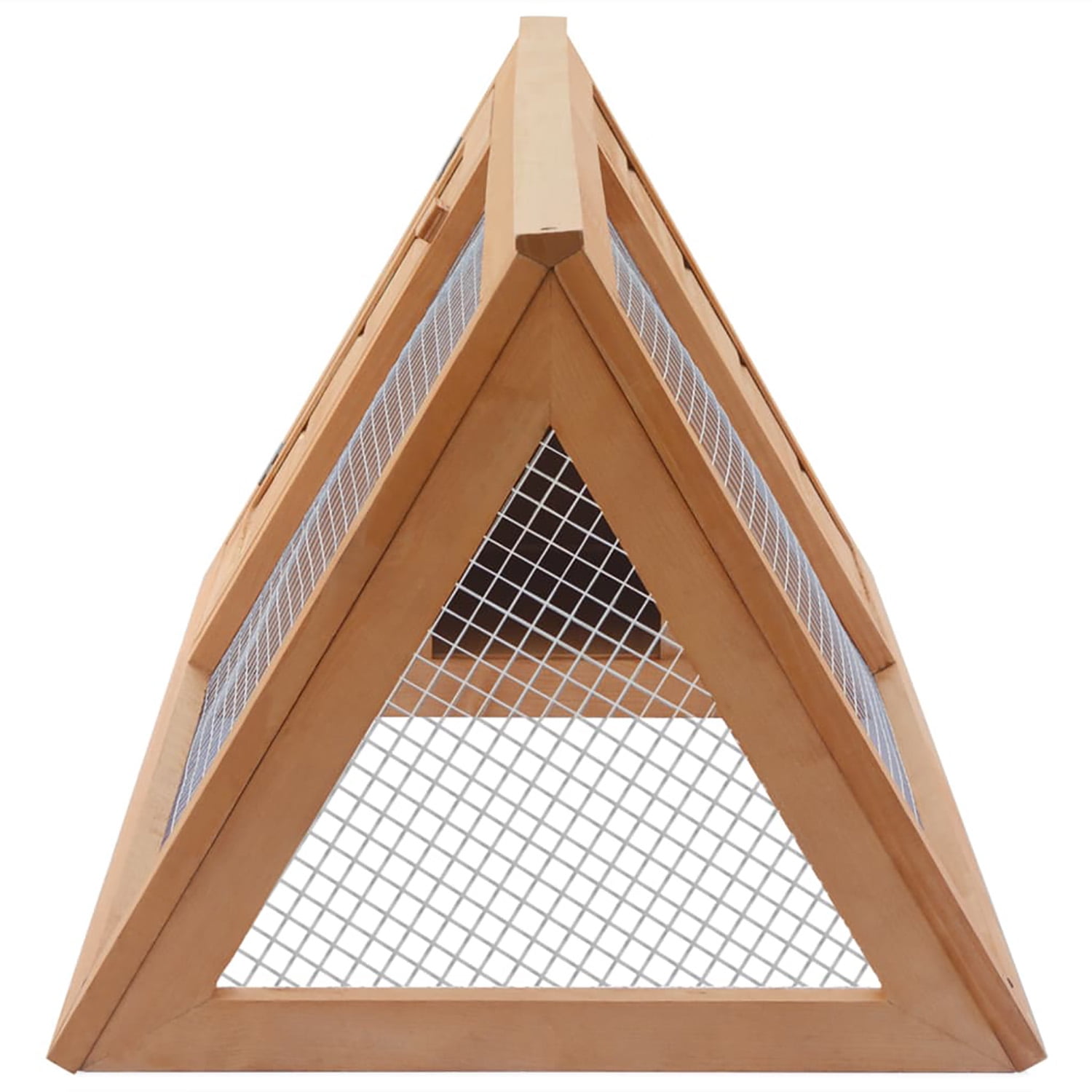 Pefilos 38" Outdoor Rabbit Hutch with Cozy Cubby, Wood Guinea Pig Hutch 1 Layer Small Animal House Pet Cage, Orange Pefilos 38" Outdoor Rabbit Hutch with Cozy Cubby, Wood Guinea Pig Hutch 1 Layer Small Animal House Pet Cage, Orange
