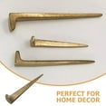 thumbnail image 5 of ifundom Antique Style Golden Picture Frame Nails Easy Installation for Wall Art, 5 of 6