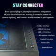 thumbnail image 4 of New Liquid Cooler Gaming PC i7-11700 NONE RAM NONE SSD NONE GRAPHICS CARD Air Cooler Win11 WIFI Computer, 4 of 11