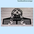 thumbnail image 3 of Handmadetneonsign Doodle Dog Medal Hanger, Doodle Dog Metal Holder, Pet House Metal Wall Decor 038066, 3 of 5