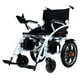 thumbnail image 3 of Silla de Ruedas de Movilidad con Batería Eléctrica, Liviana y Plegable, Motorizada de Largo Alcance, Dos Potentes Motores, Segura para Viajar, Marco Blanco Asiento Negro Bangeran HerculesLite, 3 of 8