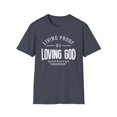 thumbnail image 2 of Living Proof Of A Loving God, Graphic Gildan Unisex Softstyle Shirt, S-3XL, 2 of 6