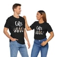thumbnail image 6 of Funny Cats Beatles Crossing Parody T-shirt Abbey Road Parody Cat Shirt, 6 of 7