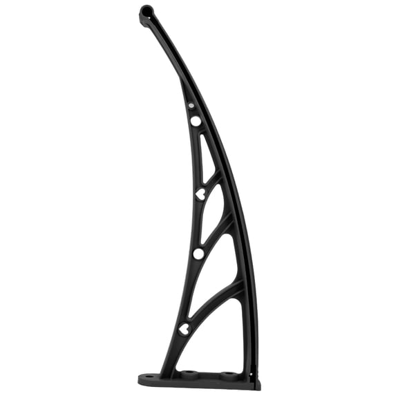 LOLIPPYY Awning Canopy Bracket: Awning Plastic Steel Cantilever Brackets For Patio Door Window Canopy Cover Rain Snow Sunlight Protection Black