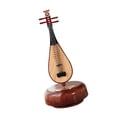 thumbnail image 3 of Shisuyan 1Pc Rotatable Music Box Transparent Gold-Planted Elegant Chic Home Decor 7.9x3.7in Plastic, 3 of 8
