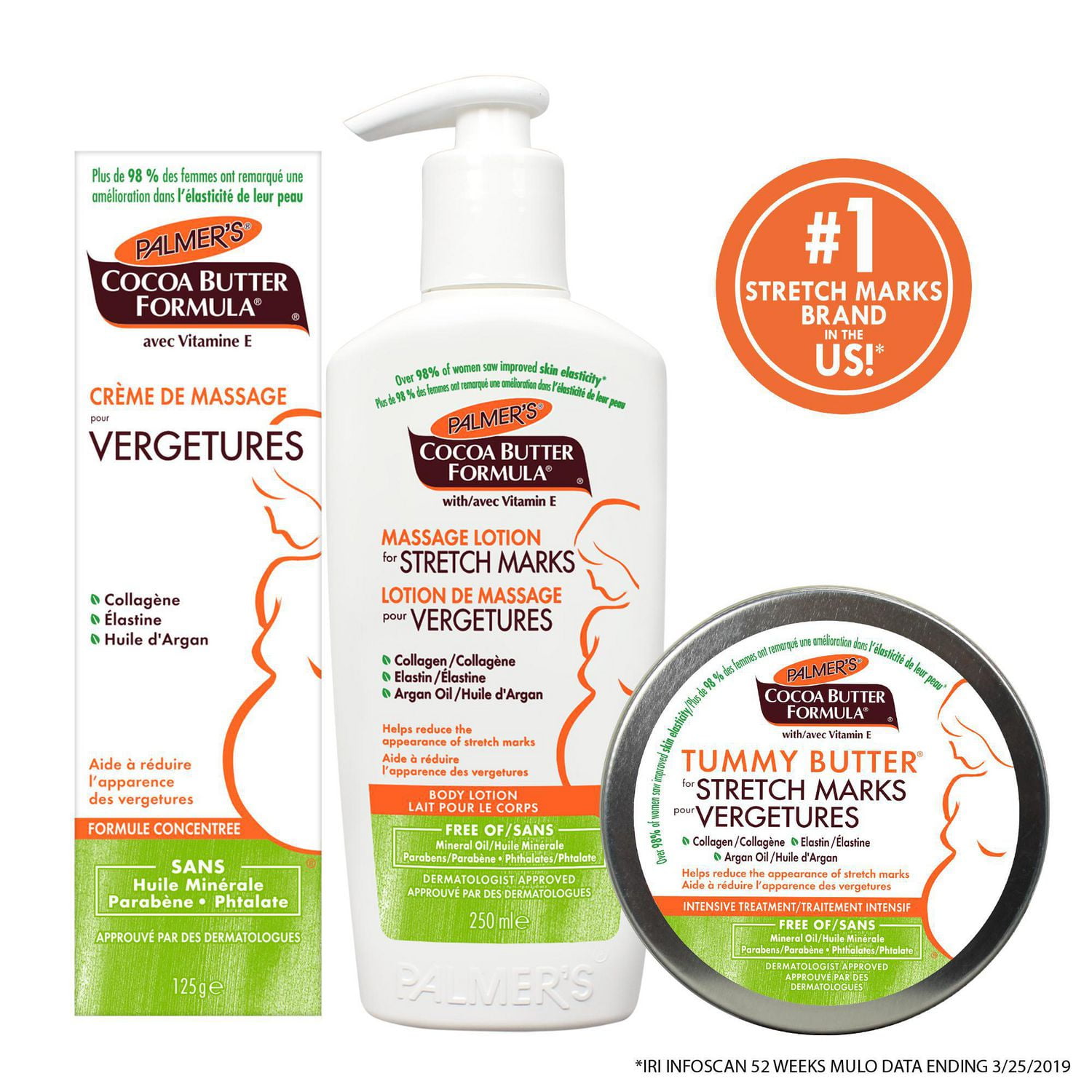 Huile Palmers Cocoa Butter Formula Pour Vergetures Et Cicatrices - Flacon 15 - Neuf