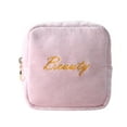 thumbnail image 1 of Bolsa para toallas sanitarias con cierre de cremallera, organizador portátil para mujeres y niñas (rosa), 1 of 6