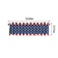 thumbnail image 3 of Patriotic Decorations Cheap Curtains Window 4th of July Kitchen Curtains Curtains for Bathroom Windows Cute Memorial Day Curtains, 137x45cm, 3 of 7