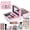 Floral Pink, variant on Hot Sugar Makeup Kit for Preteen Girls 10-12, Birthday Christmas Makeup Gift Set for Teens 16-18, All in One Beginner Makeup Kit for Women Full Kit (Floral Pink)