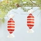 thumbnail image 5 of Adorno de caramelos navideños rojo y blanco | Decoración del árbol navideño • Colgante de plástico pintado, multicolor, decoración festiva para colgar • Duradero, fácil de exhibir, 12,2"x5,5", 5 of 6