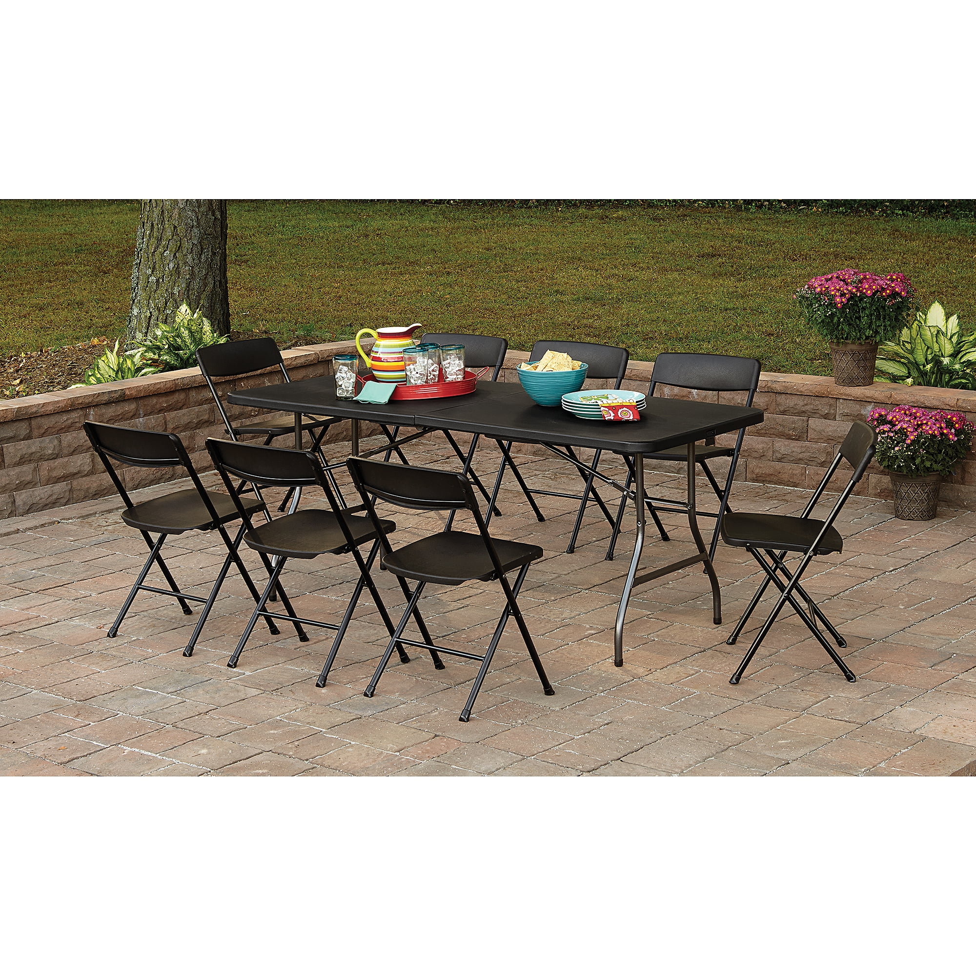 Mainstays 6 Centerfold Table Multiple Colors Com