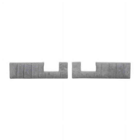Brothers Trucks 05-383 Cloth Foamback Door Panel Inserts - Pair - Charcoal