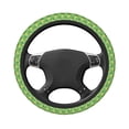 thumbnail image 3 of Fotbe Cartoon Frog And Lotus Leaf for Steering Wheel Cover Universal 15 in Car Accessories for Men Women,Steering Wheel Protector Comfortable Protective Case for SUV Sedan Decor, 3 of 8