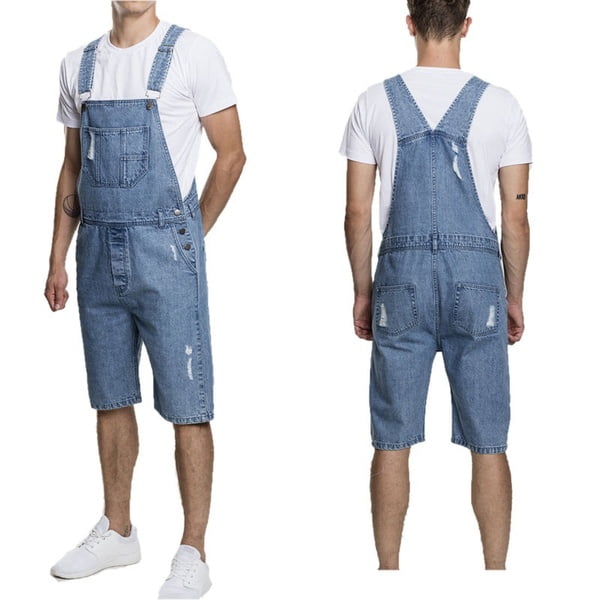 vision denim bib & brace trousers