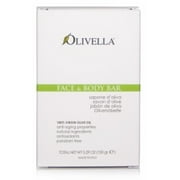 Olivella All Natural Vigin Olive Oil Face & Body Bar Soap, 5.29 oz, 4 Pack